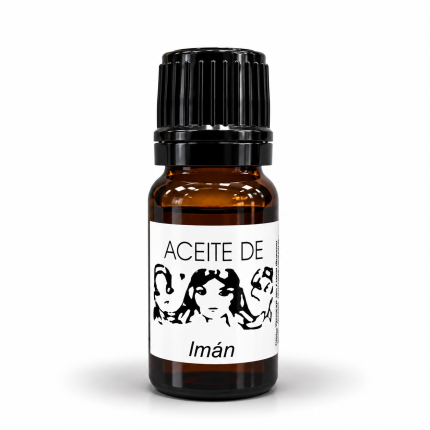 Aceite de Imán esotérico para atraer dinero, clientes, buena suerte y amor en frasco ámbar
