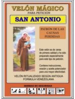 Vela / Velón para Encontrar Cosas Perdidas – San Antonio de Padua - Imagen 2
