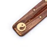 Portainciensos de Madera Yin Yang y Estrellas - Imagen 4