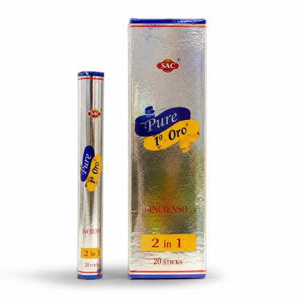 Incienso para atraer dinero y prosperidad Pure 1ª Oro.
