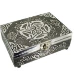 Caja de tarot de esteatita con Pentáculo (con estrella de 5 puntas) - Imagen 2