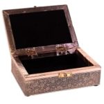 Caja de tarot de aluminio chapado cobre - Imagen 3