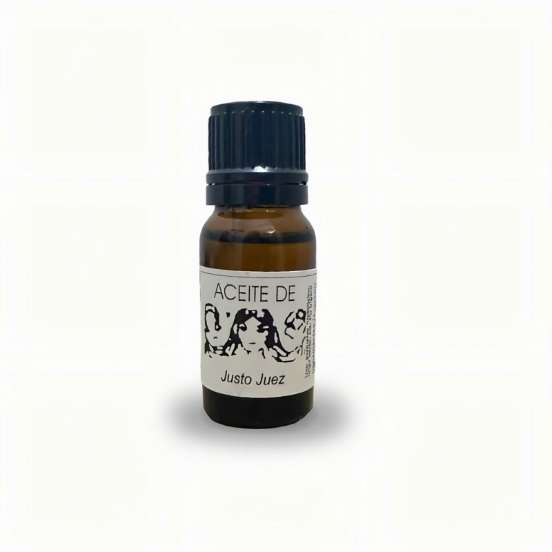 Aceite "Justo Juez" para protección y justicia. Ganar juicios y defensa espiritual.