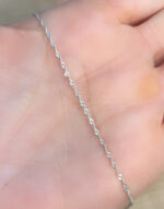 Cadena de plata 50 cm - Imagen 2