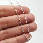 Cadena de plata 45 cm - Imagen 6