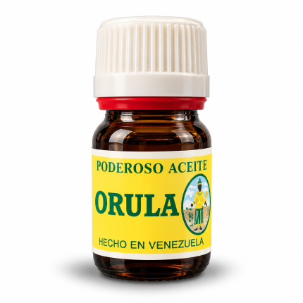 Aceite de Orula para rituales protección y guía espiritual