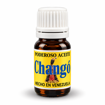 Aceite de Changó para fuerza, protección y poder personal