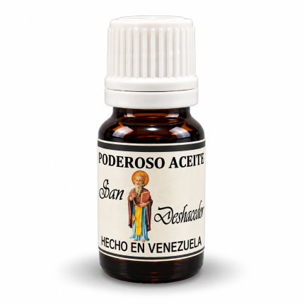 Aceite San Deshacedor para eliminar obstáculos y bloqueos