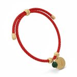 Pulsera para Suerte, Protección y Prosperidad – Inicial y Ágata Verde - Imagen 7