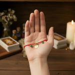 Pulsera para Suerte, Protección y Prosperidad – Inicial y Ágata Verde - Imagen 3