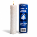 Veladora para limpieza de energías negativas y protección espiritual