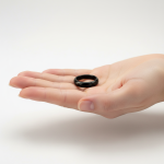 Anillo Turmalina Negra para protección contra energías negativas. - Imagen 2