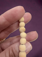 Mala tibetano para meditación, concentración y equilibrio. Madera natural, 108 cuentas. - Imagen 2
