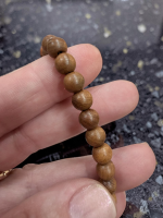 Mala tibetano para meditación, concentración y equilibrio. Madera de sándalo, 108 cuentas - Imagen 2