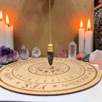 Péndulo de Amatista con Tablero Esotérico. - Imagen 3
