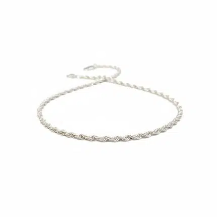 Cadena de Plata 925 para Mujer. 60 cm