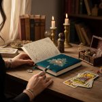 Libreta esotérica Ojo del Tarot para diario espiritual - Imagen 3