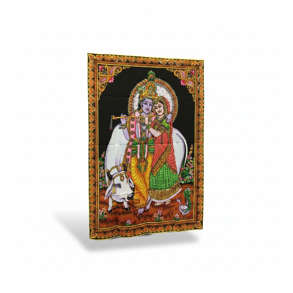 Tapiz Radha Krishna para atraer el amor Tapiz para atraer el amor de Radha Krishna símbolo de unión y amor verdadero.