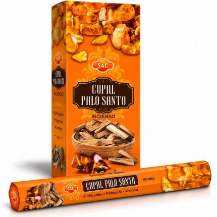 Incienso Copal y Palo Santo para limpieza energética y protección