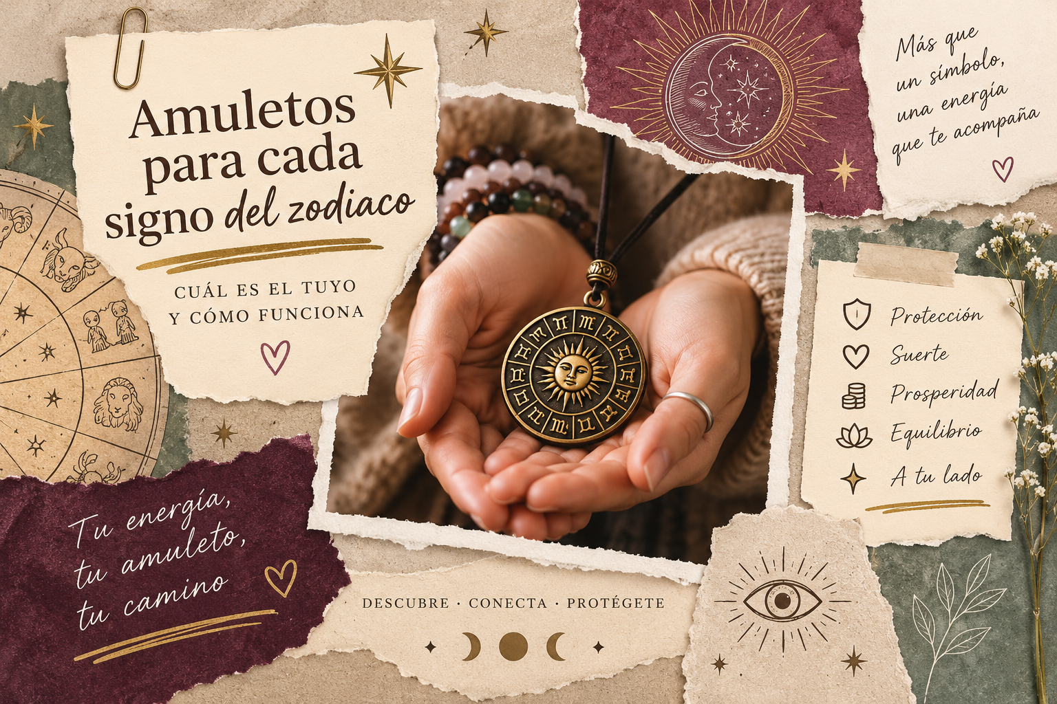 Amuletos para cada signo del zodiaco según su energía y significado