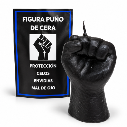 Ritual de protección contra envidias y mal de ojo con Puño de Cera Negro
