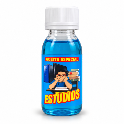 Aceite para estudios y exámenes para concentración y éxito académico