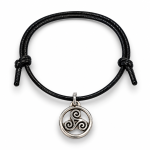 Pulsera de fertilidad y embarazo con trisquel celta