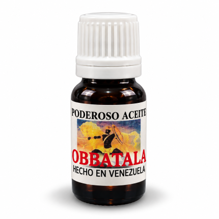 Aceite de Obatalá para protección espiritual