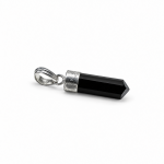 Colgante de turmalina negra para protección energética contra mal de ojo, envidias, habladurías y miedos. - Imagen 3